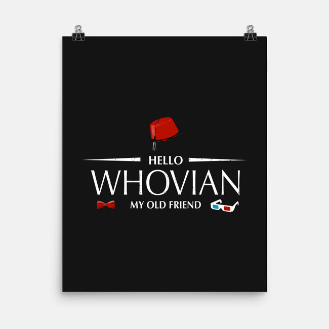 Hello Whovian My Old Friend-None-Matte-Poster-kharmazero