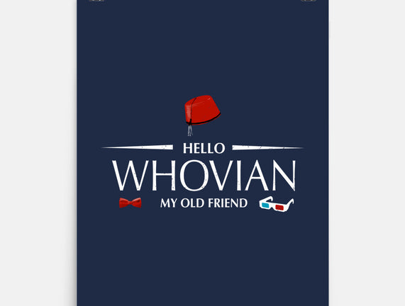 Hello Whovian My Old Friend