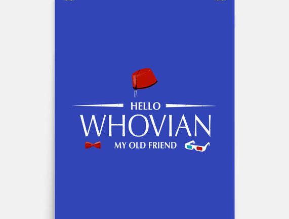 Hello Whovian My Old Friend