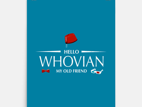 Hello Whovian My Old Friend