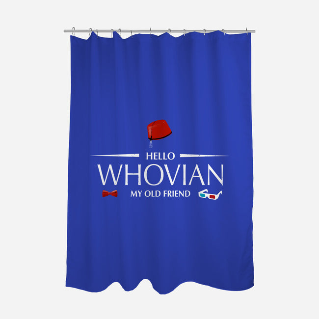 Hello Whovian My Old Friend-None-Polyester-Shower Curtain-kharmazero