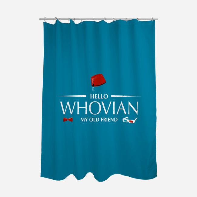 Hello Whovian My Old Friend-None-Polyester-Shower Curtain-kharmazero