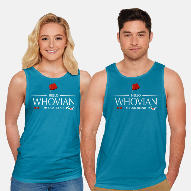Hello Whovian My Old Friend-Unisex-Basic-Tank-kharmazero