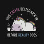 Coffee Before Reality-Unisex-Baseball-Tee-brunopires