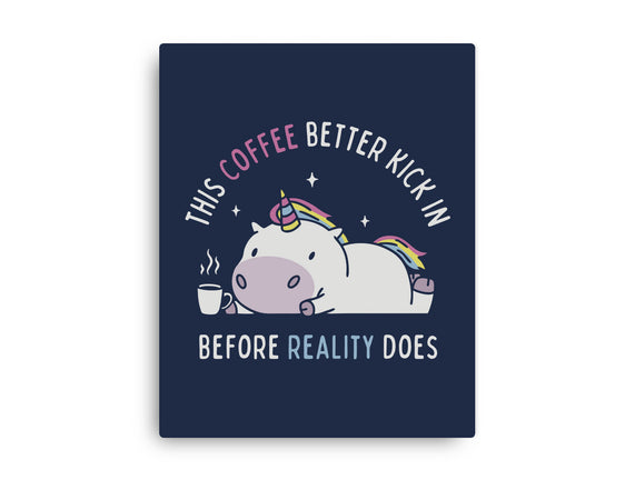 Coffee Before Reality