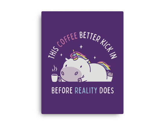 Coffee Before Reality