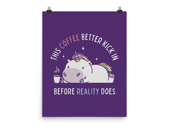 Coffee Before Reality