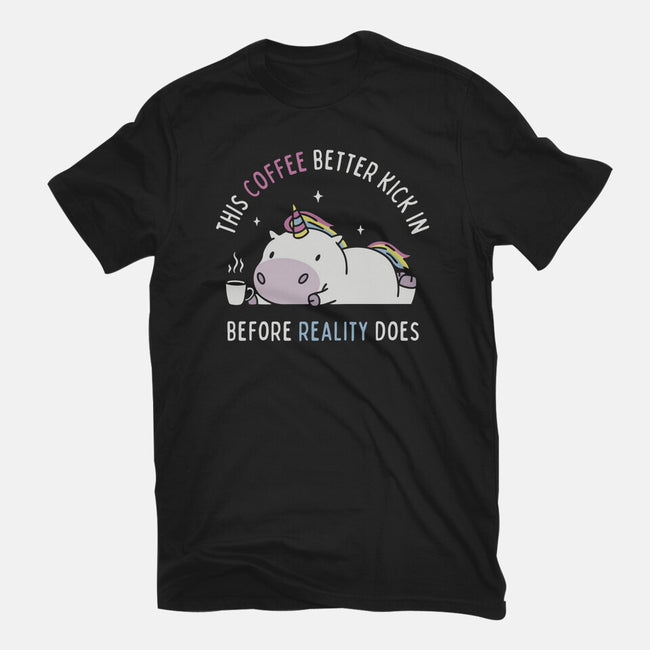 Coffee Before Reality-Mens-Heavyweight-Tee-brunopires