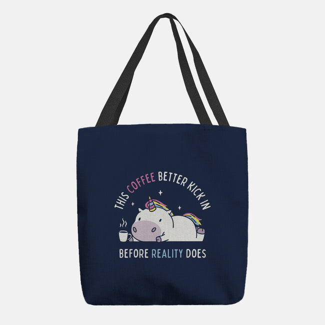Coffee Before Reality-None-Basic Tote-Bag-brunopires