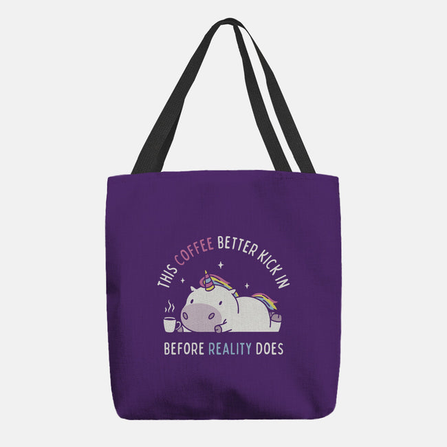 Coffee Before Reality-None-Basic Tote-Bag-brunopires