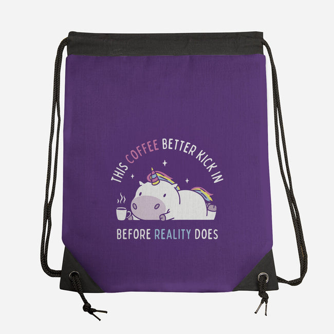 Coffee Before Reality-None-Drawstring-Bag-brunopires