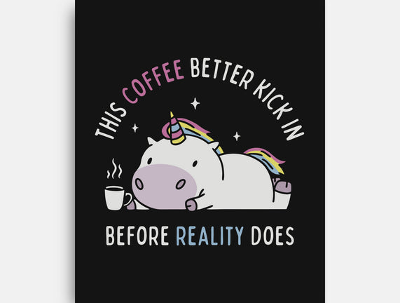 Coffee Before Reality