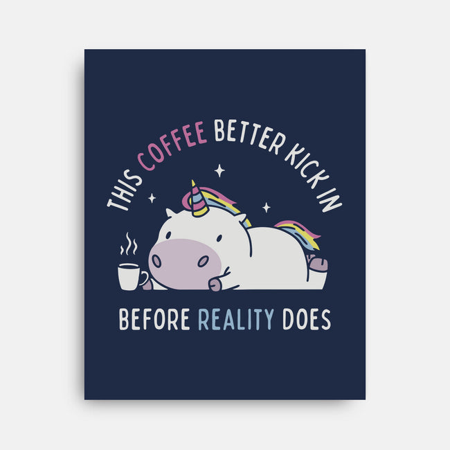 Coffee Before Reality-None-Stretched-Canvas-brunopires