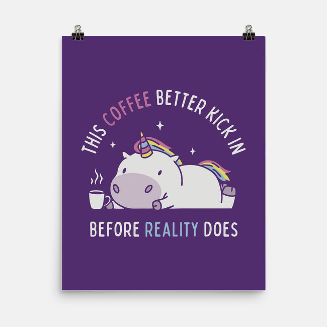 Coffee Before Reality-None-Matte-Poster-brunopires