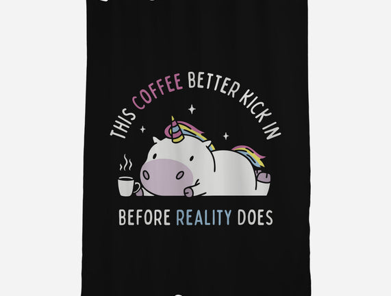 Coffee Before Reality