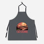 Visit This Planet-Unisex-Kitchen-Apron-glitchygorilla