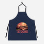 Visit This Planet-Unisex-Kitchen-Apron-glitchygorilla