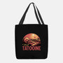 Visit This Planet-None-Basic Tote-Bag-glitchygorilla