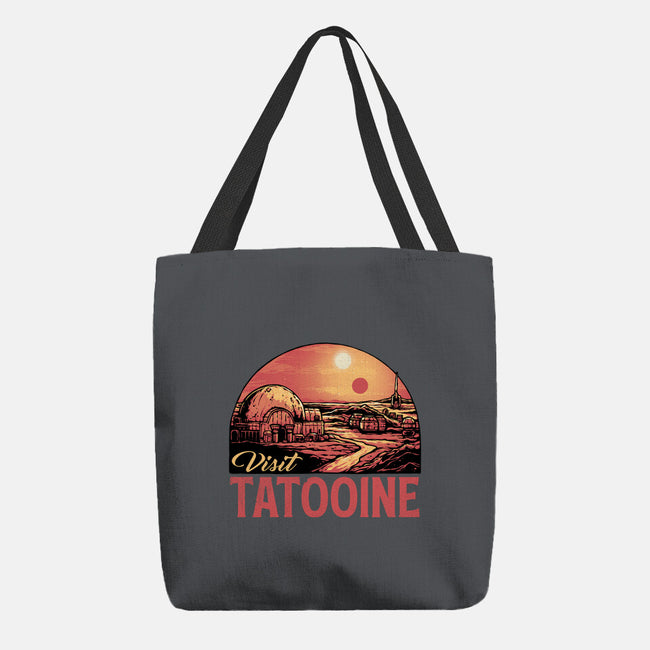 Visit This Planet-None-Basic Tote-Bag-glitchygorilla