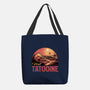 Visit This Planet-None-Basic Tote-Bag-glitchygorilla