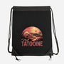Visit This Planet-None-Drawstring-Bag-glitchygorilla