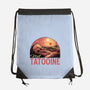 Visit This Planet-None-Drawstring-Bag-glitchygorilla