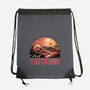 Visit This Planet-None-Drawstring-Bag-glitchygorilla