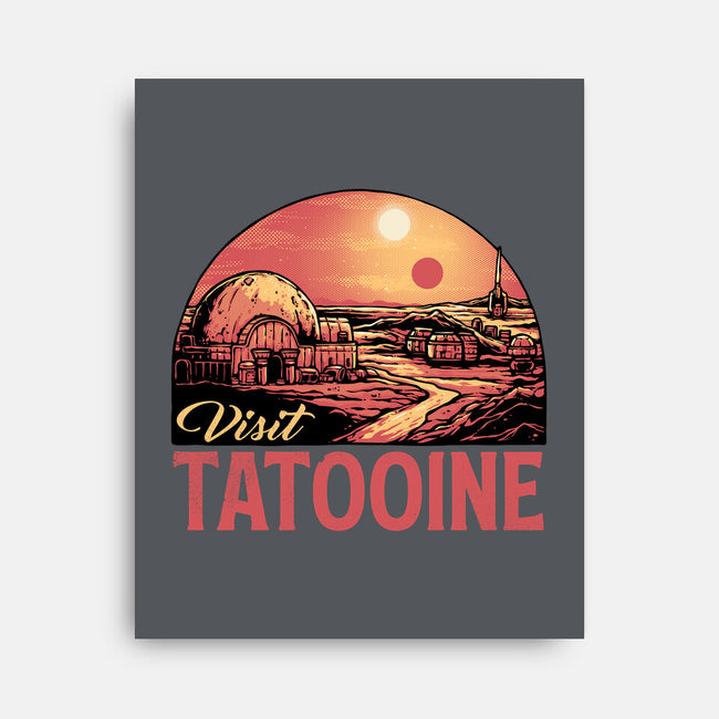 Visit This Planet-None-Stretched-Canvas-glitchygorilla