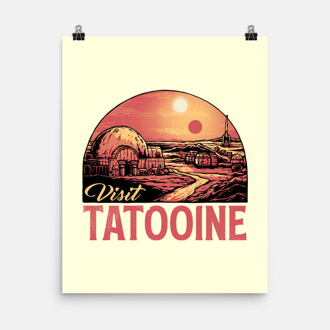 Visit This Planet-None-Matte-Poster-glitchygorilla