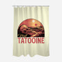 Visit This Planet-None-Polyester-Shower Curtain-glitchygorilla