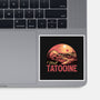 Visit This Planet-None-Glossy-Sticker-glitchygorilla