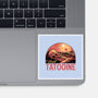 Visit This Planet-None-Glossy-Sticker-glitchygorilla