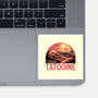 Visit This Planet-None-Glossy-Sticker-glitchygorilla
