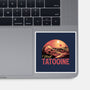 Visit This Planet-None-Glossy-Sticker-glitchygorilla