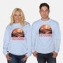 Visit This Planet-Unisex-Crew Neck-Sweatshirt-glitchygorilla