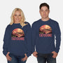 Visit This Planet-Unisex-Crew Neck-Sweatshirt-glitchygorilla