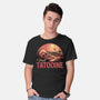 Visit This Planet-Mens-Basic-Tee-glitchygorilla