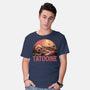 Visit This Planet-Mens-Basic-Tee-glitchygorilla