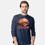 Visit This Planet-Mens-Long Sleeved-Tee-glitchygorilla