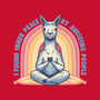I Found Inner Peace-None-Fleece-Blanket-glitchygorilla
