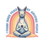 I Found Inner Peace-None-Fleece-Blanket-glitchygorilla
