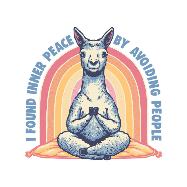 I Found Inner Peace-Unisex-Zip-Up-Sweatshirt-glitchygorilla