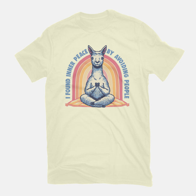 I Found Inner Peace-Mens-Premium-Tee-glitchygorilla