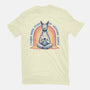 I Found Inner Peace-Mens-Basic-Tee-glitchygorilla