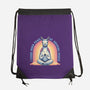 I Found Inner Peace-None-Drawstring-Bag-glitchygorilla