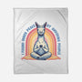 I Found Inner Peace-None-Fleece-Blanket-glitchygorilla
