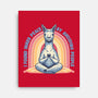 I Found Inner Peace-None-Stretched-Canvas-glitchygorilla