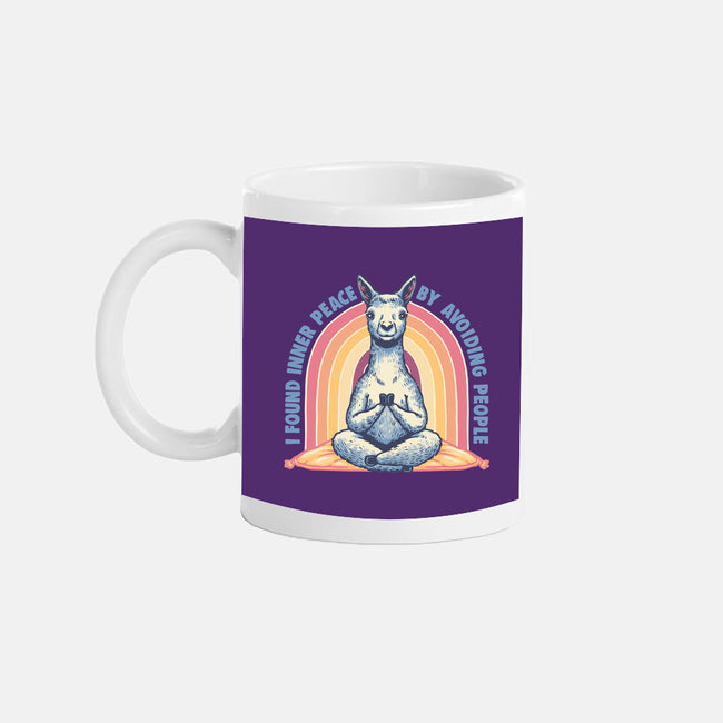 I Found Inner Peace-None-Mug-Drinkware-glitchygorilla