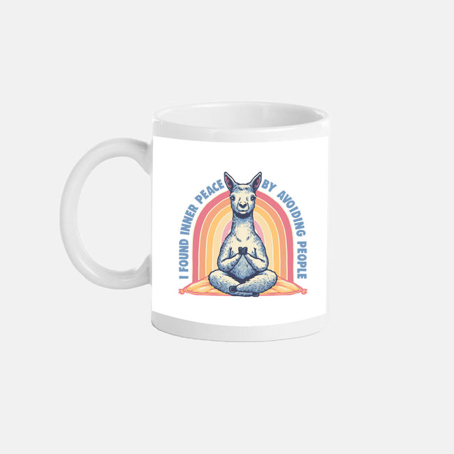 I Found Inner Peace-None-Mug-Drinkware-glitchygorilla