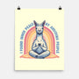 I Found Inner Peace-None-Matte-Poster-glitchygorilla